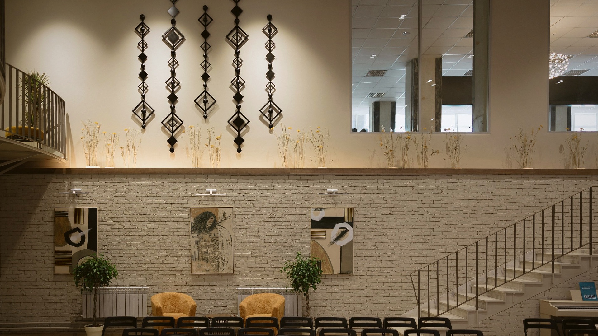 Glia Impact Hub — interior