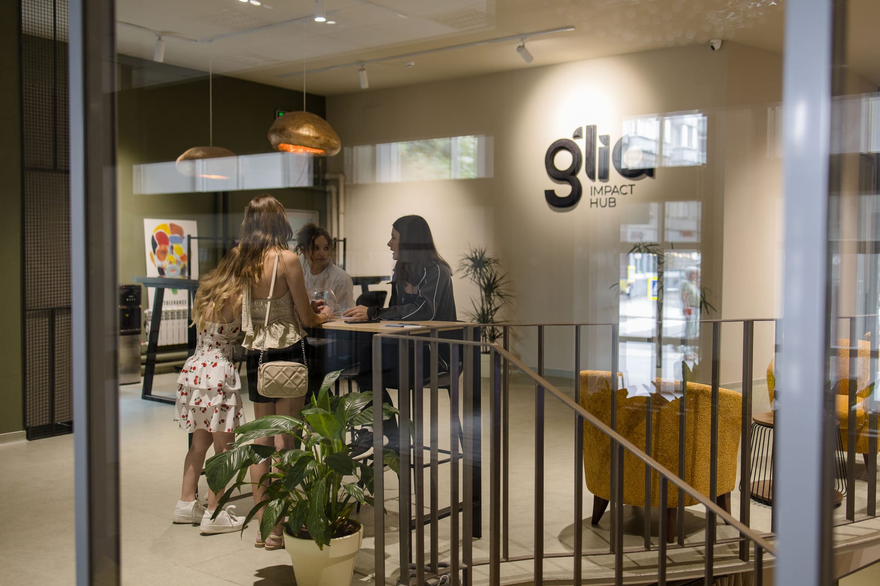 Glia community lounge